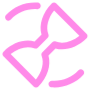Pending Process Pink Sandclock free icon for commercial use