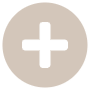 Plus Symbol Button Beige Circle free icon for commercial use