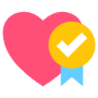 Quality Of Life Heart Check Sign free icon for commercial use