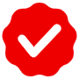Red Approved Seal Check Mark free icon for commercial use