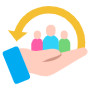 Responsibility Social Care People free icon for commercial use