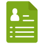 Resume Green free icon for commercial use