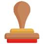 Rubber Stamp free icon for commercial use