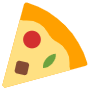 Simple Pizza Slice free icon for commercial use