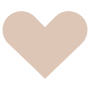 Small Heart Beige icon