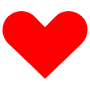 Small Heart Red icon