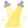 Spotlights Stage Lighting Yellow free icon for commercial use