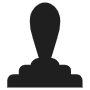 Stamp Black Silhouette free icon for commercial use