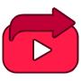 Video Sharing free icon for commercial use