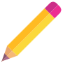 Yellow Pencil free icon for commercial use