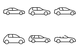Car Types icon pack
