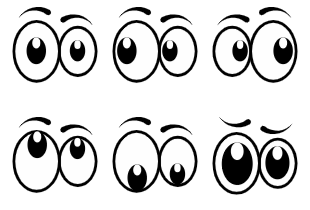 Cartoon Eyes icon pack