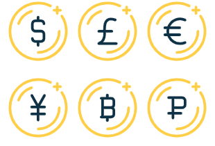 Coins And Currency icon pack