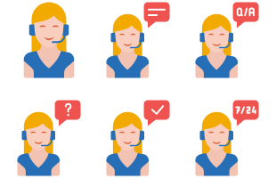 Customer Support icon pack
