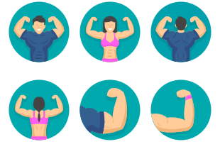Fitness And Gym icon pack
