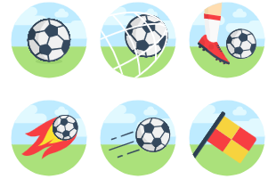 Football icon pack