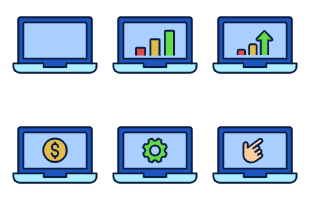 Laptop, Notebook icon pack