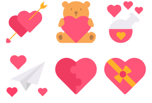 Love And Romance icon pack