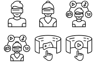 Metaverse icon pack