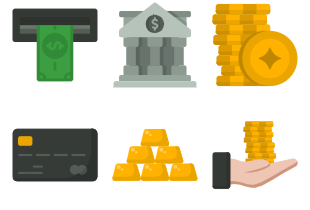 Money And Banking icon pack