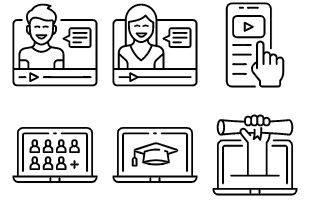 Online Education icon pack