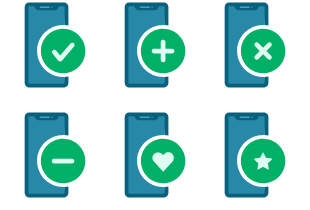 Smartphone icon pack