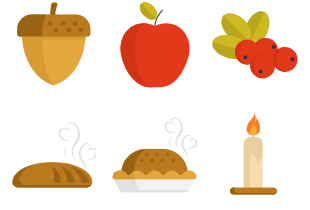 Thanksgiving Day icon pack