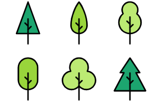 Trees And Forest icon pack