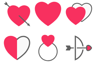 Valentines Day icon pack