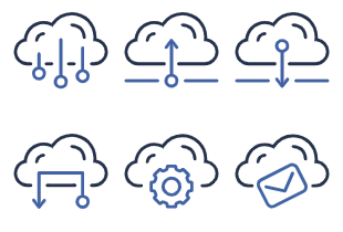 Web Hosting icon pack
